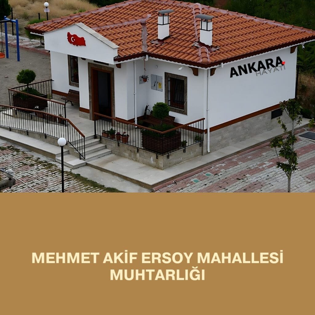 Mehmet Akif Ersoy Mahallesi Muhtarligi